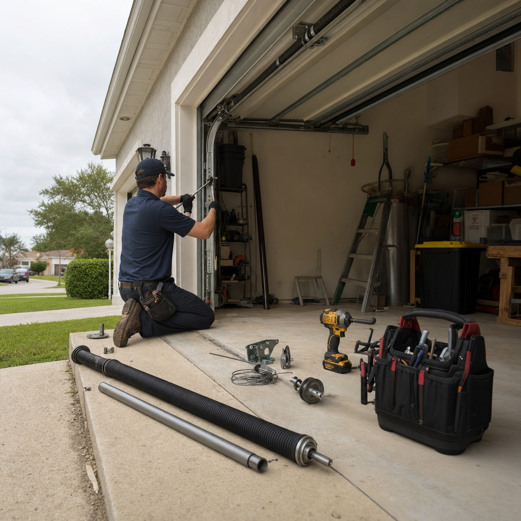 Garage Door Parts in Orlando, FL | Vanguard Garage Door Service Orlando